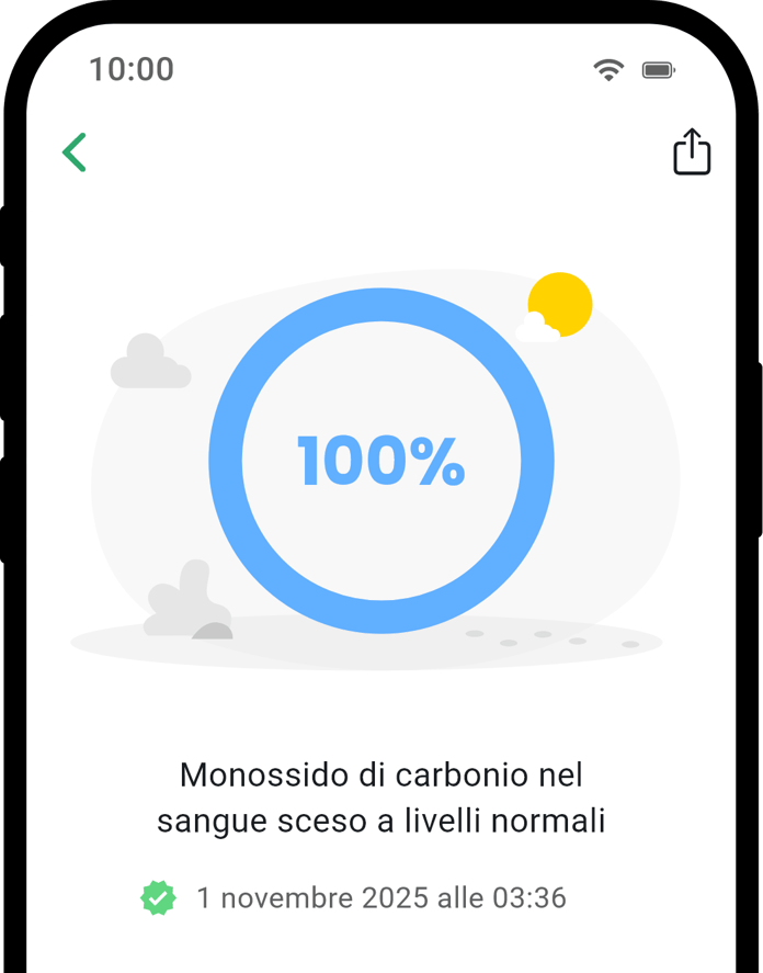 QuitNow app health detail screen