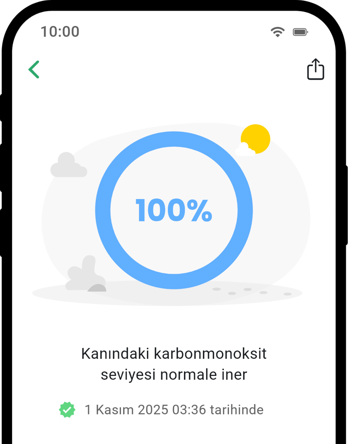 QuitNow app health detail screen